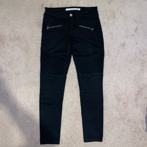Tinseltown high waisted Moto zip skinny jeans